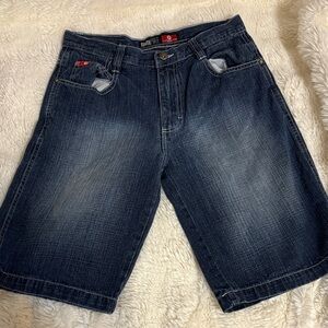 Southpole Indigo Jorts